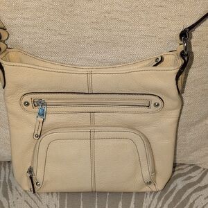 Tiganello Cream Crossbody Bag